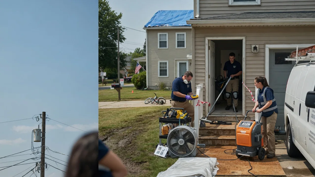 Water Damage Repair in Ellettsville, IN near me